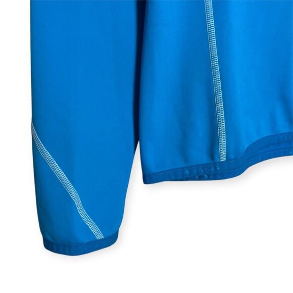 KJUS Half Zip Pullover Fleece SIZE 42 XL Blue Sweatshirt Activewear - Picture 6 of 12